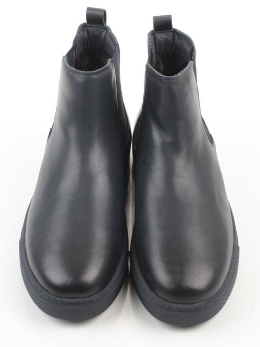 05-X30310M-7 DK. BLUE Ботинки зимние мужские (натуральная кожа, натуральный мех)