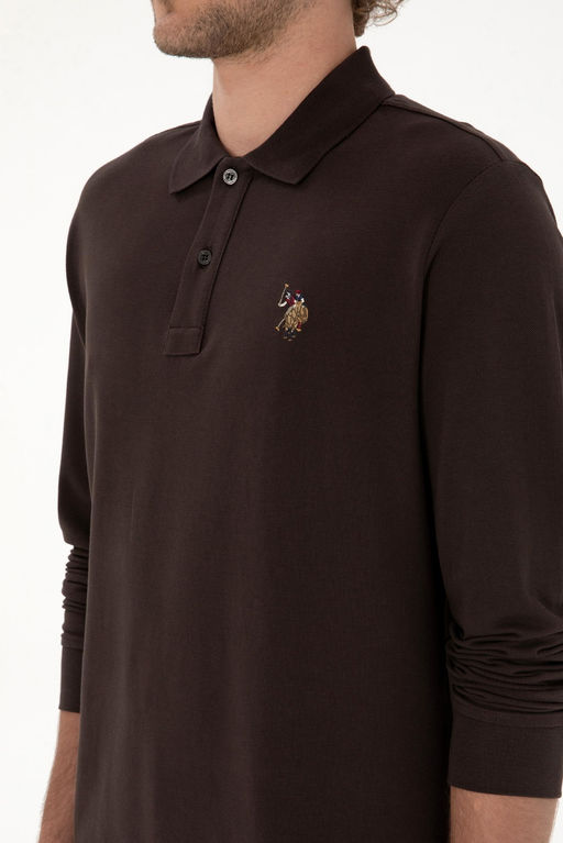 Erkek Koyu Kahverengi Basic Sweatshirt Sepette S_rpriz _ndirim - U.s. polo assn фото 7