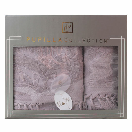 Набор полотенец Pupilla ELIZ хлопок (2 шт) (50*90,70*140) сирень