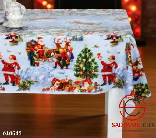 Скатерти с новогодним рисунком