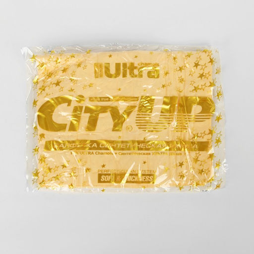 Замша протирочная CityUP, CA-222, 32×43 см, в тубусе