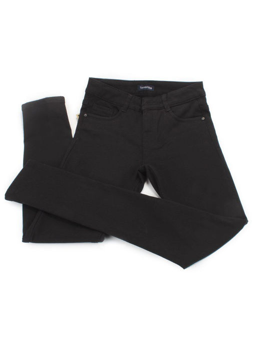 YA9926 BLACK Джинсы женские утепленные - Fashion фото 3