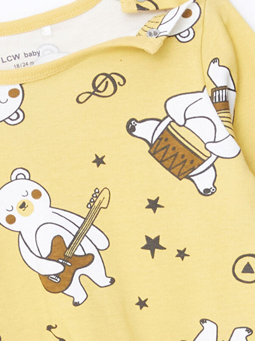 Bisiklet Yaka Erkek ?ocuk Pijama Tak?m? - Waikiki фото 3