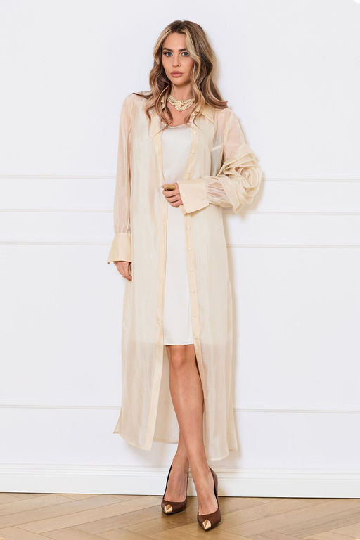 Платье Golden Valley 44318 бежевый фото 3