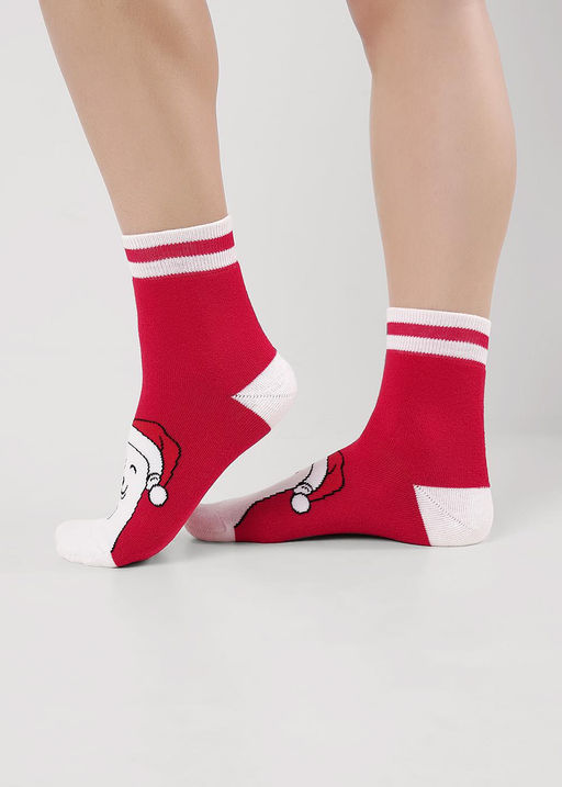 (CLE) Д2552П носки жен. НГ плюш (ЧЗ)