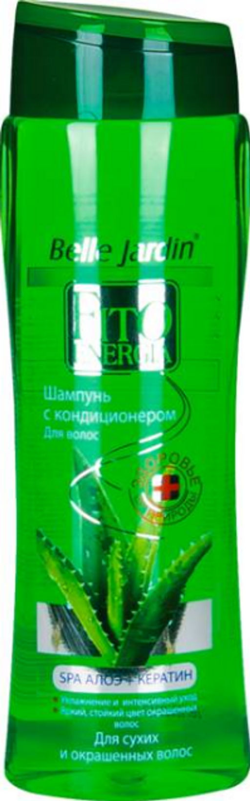 Belle Jardin Fito Energia Vegan Шампунь с кондиц. Алоэ+Кератин д/сухих и окраш.волос (400мл).20