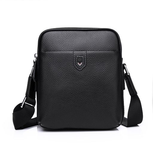 Сумка мужская, кожа, MIRONPAN 26272 Черный
