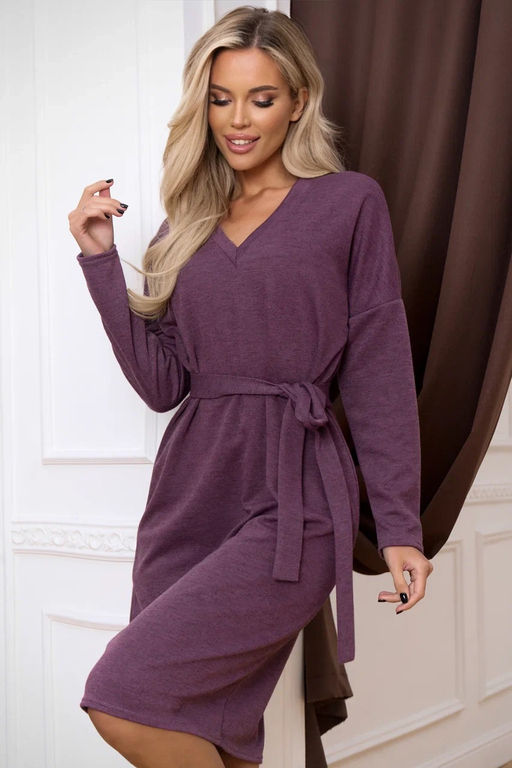 Платье Open Style 7053 сливовый