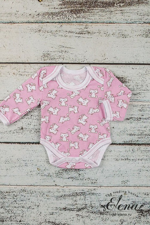 Боди для девочки 41402ДХби 3-набивка