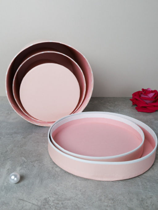 Коробка подарочная 3 штуки набор / W7707 /уп 18/Сердце - ГалеонТрейд фото 4