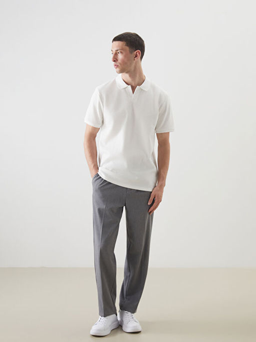 Polo Yaka K?sa Kollu Erkek Ti??rt