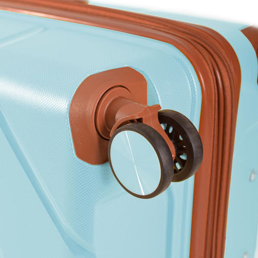 Набор из 3-х чемоданов с расширением 23104 Голубой