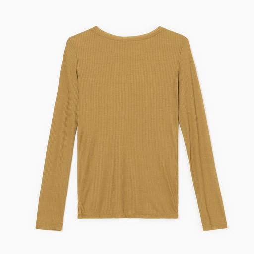Лонгслив женский KAFTAN: Basic line, тёмно-оливковый, размер 48-50
