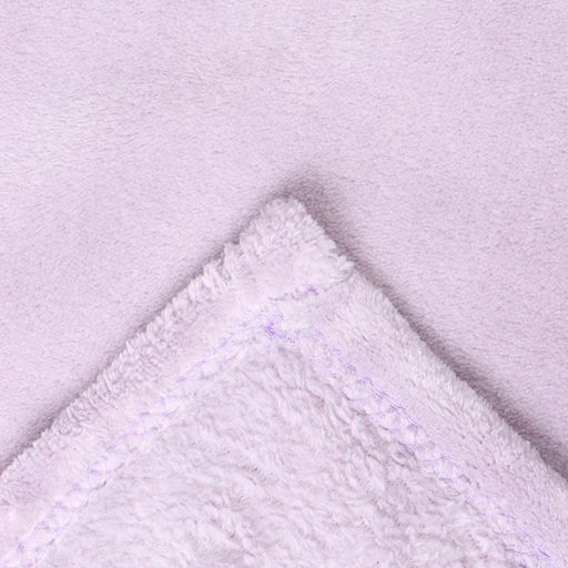 Плед Этель цв.сиреневый 150*200 см,100% п/э, корал-флис 220 гр/м2  фото 5