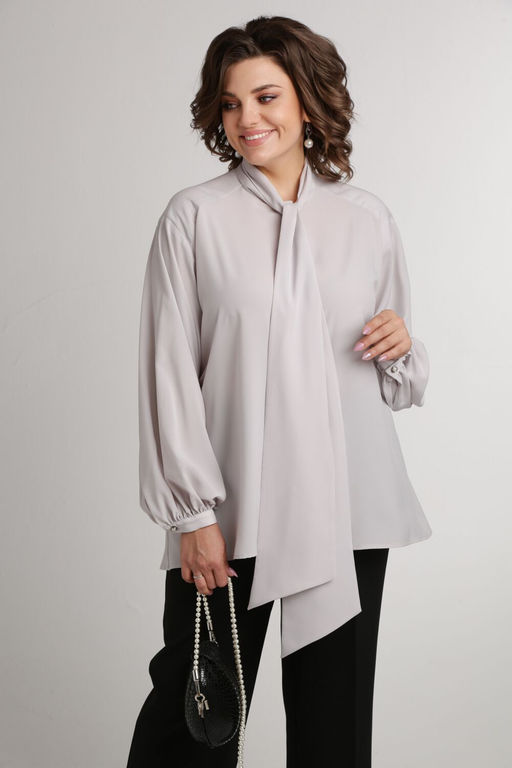 Блуза Aira Style 24-052 Серая роза