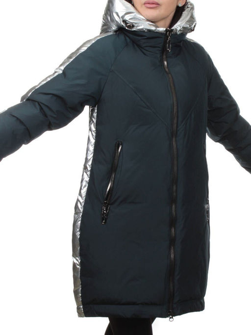 221С-050 BLUE GREEN Пальто зимнее женское (Био - Пух)
