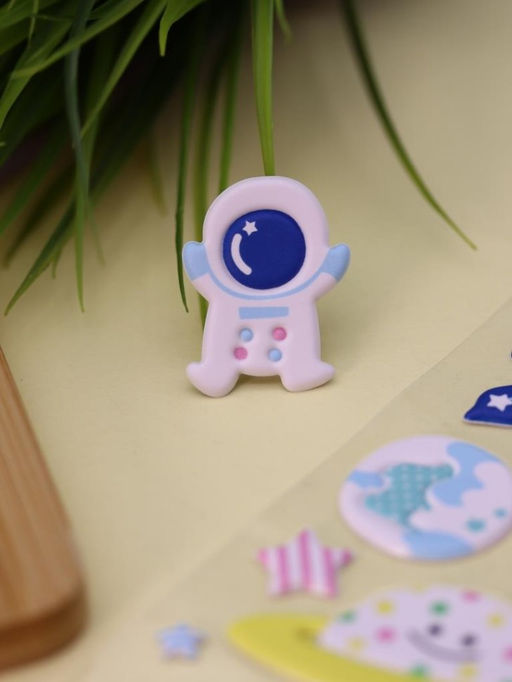 Наклейки объемные "Space" (9*22,5 см)