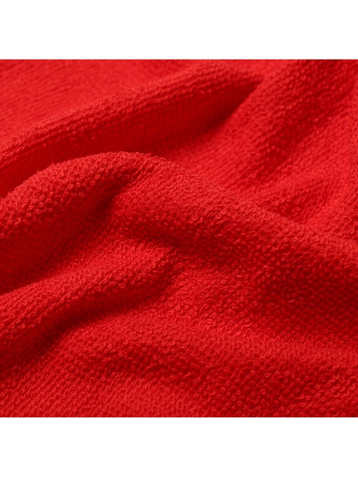 Махровые полотенца Этель. Джингл белз, 30?30 см - 5 шт., хлопок 100%, красный