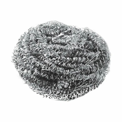 Набор губок металлических SM-02/3, Спираль, вес 20 гр., пакет 3 шт. арт.001741 - Mallony фото 3