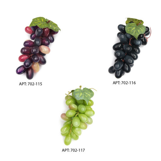 Муляж Виноград 1 шт (36 ягод) 16 см (SF-3321) зеленый - Больше подарков фото 4