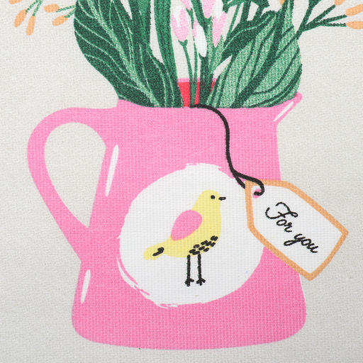 Набор кух. полотенец Доляна Love is here 4 шт, 28х46 см, рогожка, 100% хл, 160г/м2 фото 10