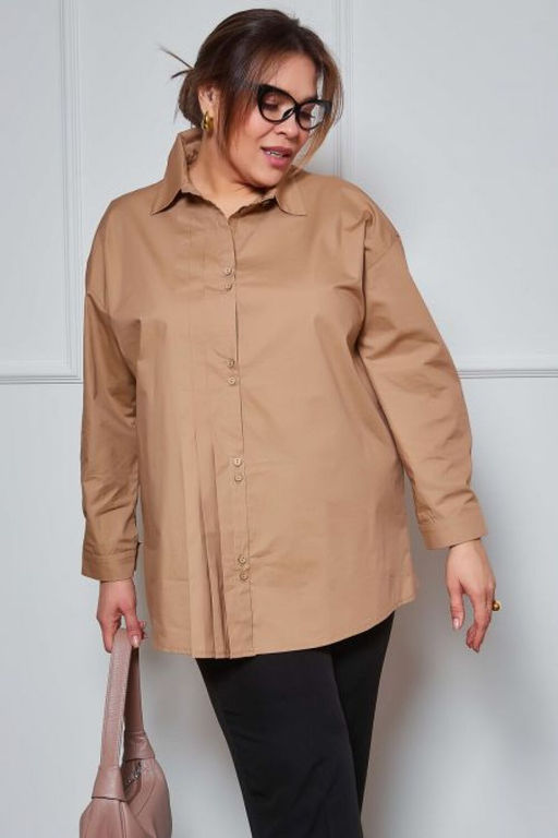 Рубашка Luxury Moda 1408 бежевый