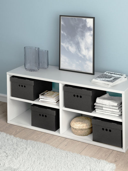 VAL CG-B-BC-3S Короба картонные, 25*33*18.5 см, набор 3 шт., черн., CLASSIC GREY, шт - Valiant фото 6