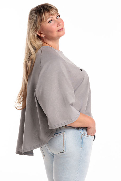 Пончо туника женская