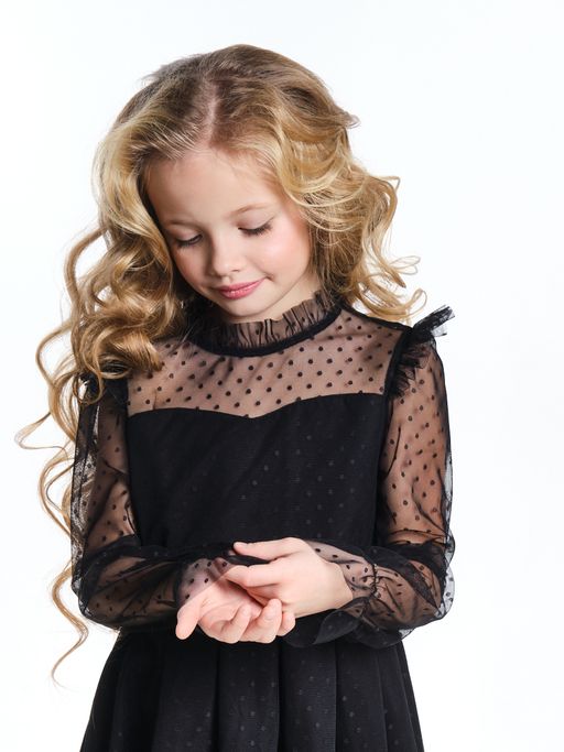 Платье вечернее нарядное UD 7361 черный - Mini maxi фото 5