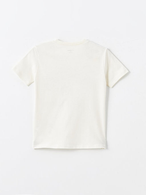 Bisiklet Yaka K?sa Kollu Bask?l? Erkek Bebek Ti??rt - Waikiki фото 2