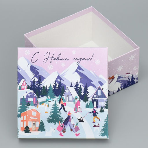 Набор подарочных коробок 6 в 1 С Новым годом, 10?10?6 20?20?11 см