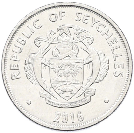 Монета 25 центов 2016 года Сейшелы