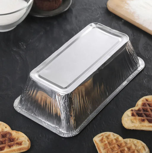 Набор форм из фольги для выпечки и запекания Доляна, 900 мл, 21.3116.3 см, 3 шт.  фото 10