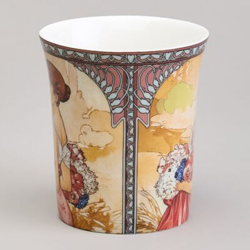 КРУЖКА LEFARD ВРЕМЕНА ГОДА (А. МУХА) 420 МЛ  фото 10