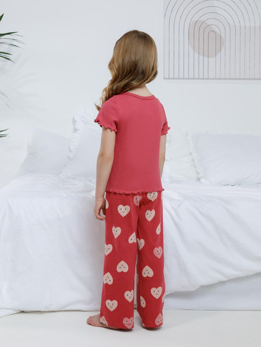 МП 1659/вишня 1633 Н112 пижама для дев - Crockid фото 3