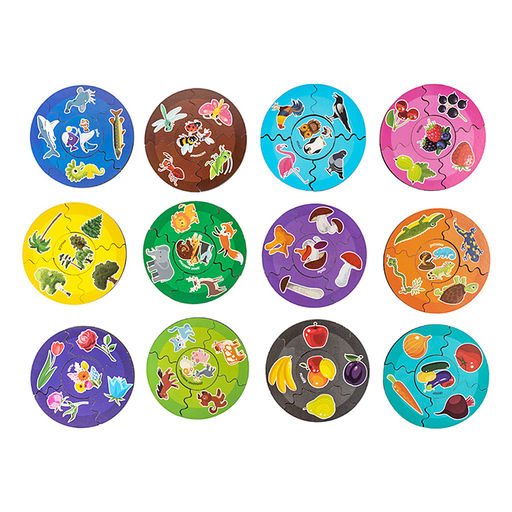 Пазлы из дерева. Мои первые пазлы Мир вокруг 60 элементов - Десятое королевство фото 2