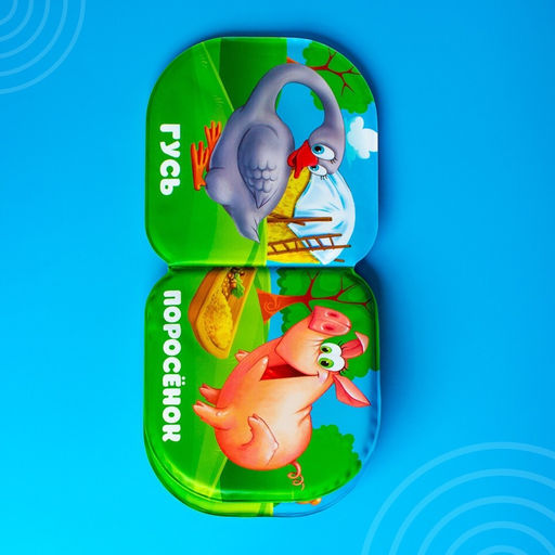 Книжка - игрушка для ванны Крошка Я «Кто живет в деревне?», от 4 мес.