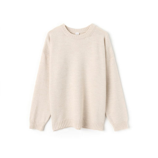 Джемпер женский MINAKU: Knitwear collection, бежевый, размер 50-52  фото 7