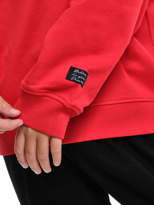 Толстовка для девочки 22-7632 красный - Mini maxi фото 5