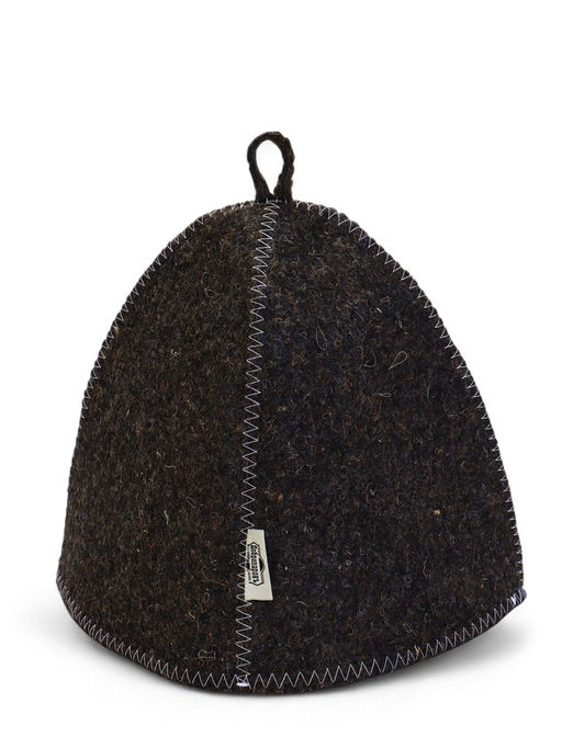 Цена за 2 шт. Шапка для бани и сауны «Классическая», шерсть 100%, серая