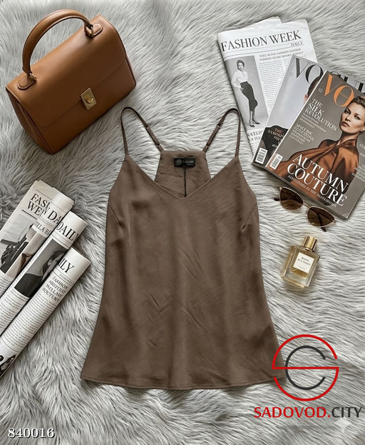 Майка женская однотонная - Bruno фото 2