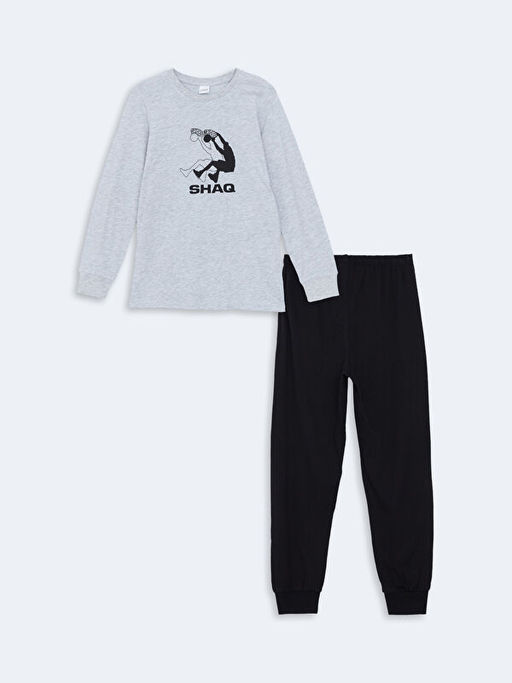 Bisiklet Yaka Erkek ?ocuk Pijama Tak?m?