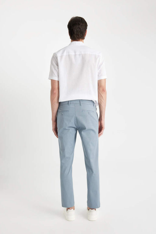 Брюки-чиносы из твила из парусины - Defacto фото 6