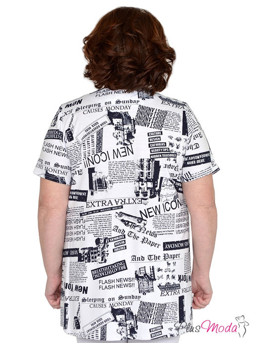 Туника Модель №616 размеры 44-84 - Plusmoda фото 3