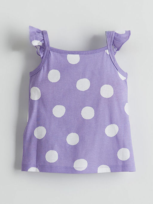 Daisy Duck Bask?l? K?z Bebek ?ortlu Pijama Tak?m