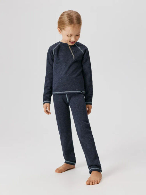 ACOOLA / Брюки детские Rigel_Thermowear темно-синий термобелье  фото 3
