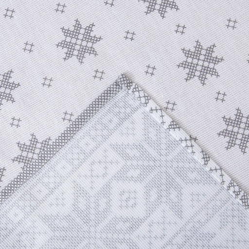 Скатерть Рождественские Елочки 110х146 см, 100% хлопок, 164 г/м2 - Доляна фото 3