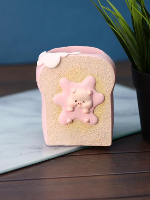 Подставка для канцелярских принадлежностей "Milk tea", pig, 10 см