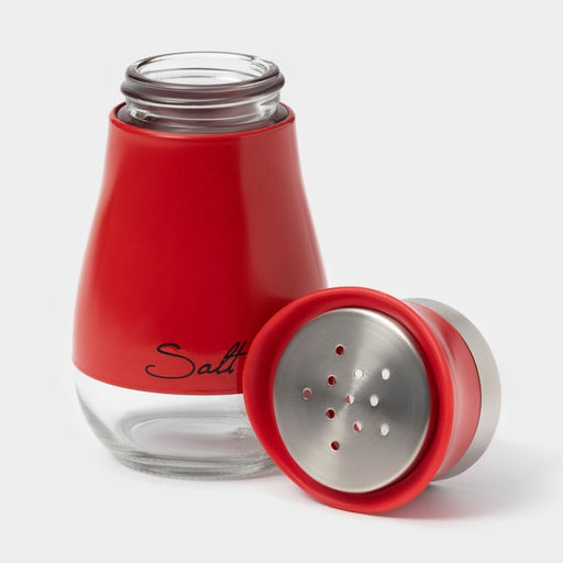 Солонка «Сияние», 5.5×5×11 см, стекло, МИКС