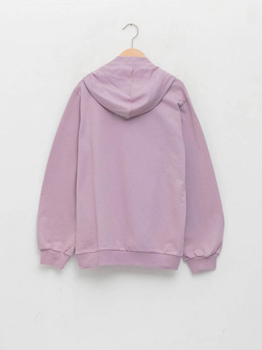 Kap??onlu Tinker Bell Bask?l? Uzun Kollu K?z ?ocuk Sweatshirt - Waikiki фото 2